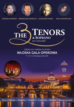 Plakat The 3 Tenors & Soprano - Włoska Gala Operowa 154083