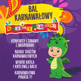 Bajeczny bal karnawałowy dla dzieci