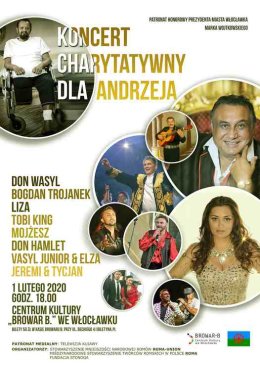 Koncert charytatywny dla Andrzeja
