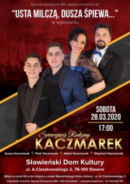 Rodzina Kaczmarków- koncert "Usta milczą dusza śpiewa"