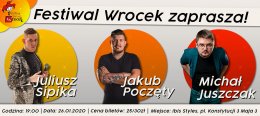 Festiwal Wrocek 26.01.2020: Urodziny Wrocławskiego StandUp-u