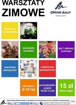 Z wyobraźnią przez świat - warsztaty zimowe dla dzieci