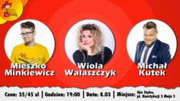 Festiwal Wrocek 08.03.2020: Mieszko Minkiewicz & Wiolka Walaszczyk & Michał Kutek