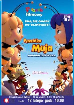 Poranek filmowy. Pszczółka Maja. Miodowe Igrzyska