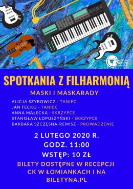 Maski i maskarady - Spotkania z Filharmonią