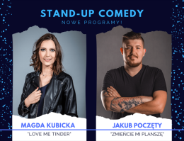 Stand-up: Magda Kubicka, Jakub Poczęty