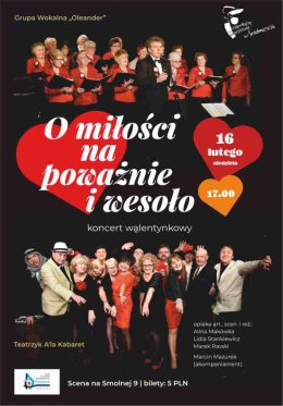Koncert Walentynkowy "O miłości na poważnie i wesoło"