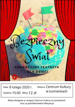 Teatrzyk dla dzieci "Bezpieczny Świat"