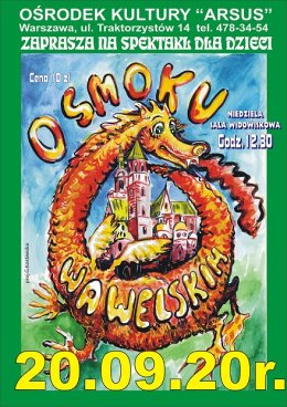 Bajka dla dzieci "O smoku wawelskim"