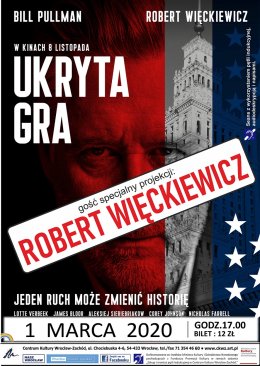 Ukryta gra - spotkanie z Robertem Więckiewiczem