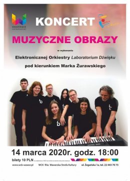 Muzyczne obrazy - koncert Elektronicznej Orkiestry Laboratorium Dźwięku