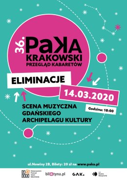 Eliminacje do 36. PAKI - Scena Muzyczna Gdańskiego Archipelagu Kultury