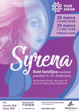 Syrena - spektakl bajkowy Teatru Avatar