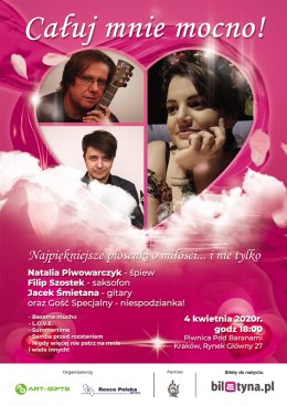 Całuj mnie mocno! Najpiękniejsze utwory o miłości... i nie tylko