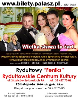 Koncert "Wielka sława to żart"