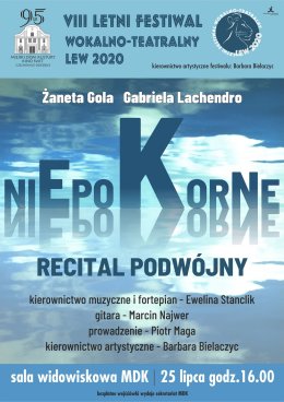 Niepokorne - recital podwójny
