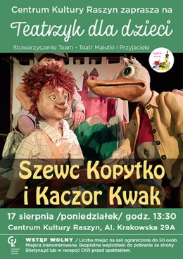 „Szewc Kopytko i Kaczor Kwak" - Teatr Malutki