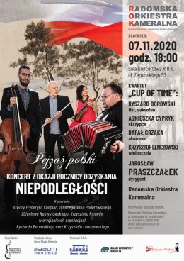 PEJZAŻ POLSKI - Koncert z okazji rocznicy odzyskania niepodległości