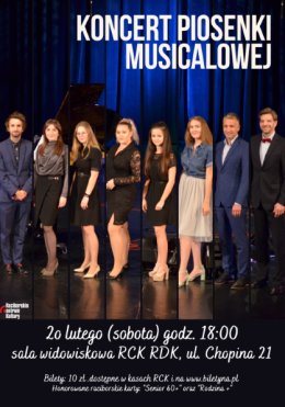 KONCERT PIOSENKI MUSICALOWEJ