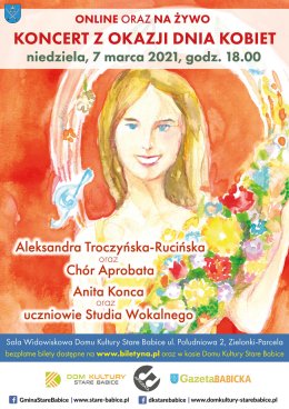 Koncert z okazji Dnia Kobiet ONLINE I NA ŻYWO