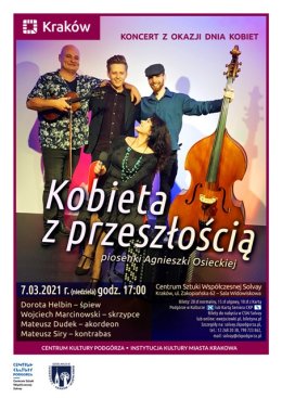 „Kobieta z przeszłością” piosenki Agnieszki Osieckiej -Koncert z okazji Dnia Kobiet