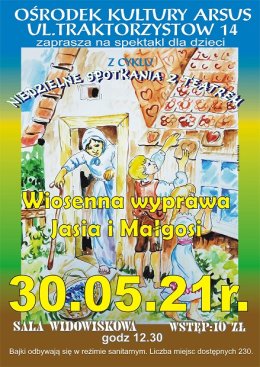 Bajka dla dzieci "Wiosenna wyprawa Jasia i Małgosi"