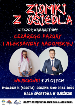 Ziomki z Osiedla - Cezary Pazura i Aleksanda Radomska