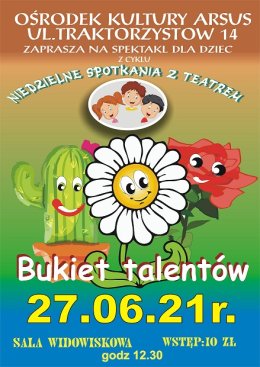 Bajka dla dzieci "Bukiet talentow" - Teatr "Kultureska"