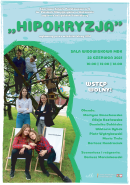 Hipokryzja - Uczniowie Sportowej Szkoły Podstawowej nr 5 w Wołominie