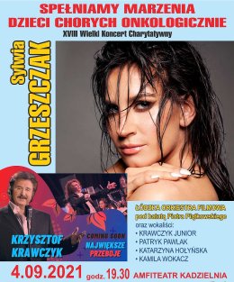 XVIII Wielki koncert charytatywny - Sylwia Grzeszczak oraz Łódzka Orkiestra Filmowa