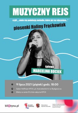 Muzyczny rejs z piosenkami Haliny Frąckowiak