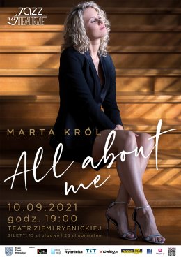 Jazz w Teatrze: Marta Król - "All About Me"