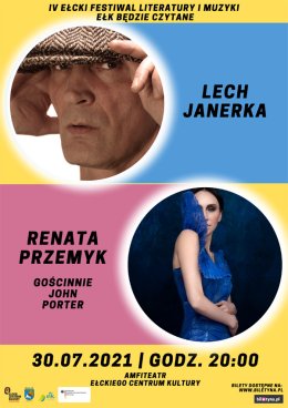 Lech Janerka / Renata Przemyk - gościnnie John Porter - IV Ełcki Festiwal Literatury i Muzyki "Ełk Będzie Czytane"