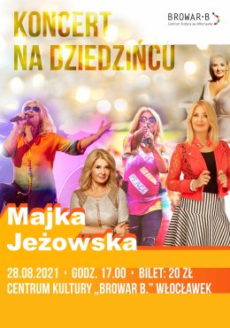 Koncert na dziedzińcu: Majka Jeżowska