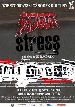 SAJGON, STRESS, THE STUPIDS-KONCERT