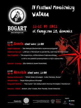 IV Festiwal Podróżniczy Wataha
