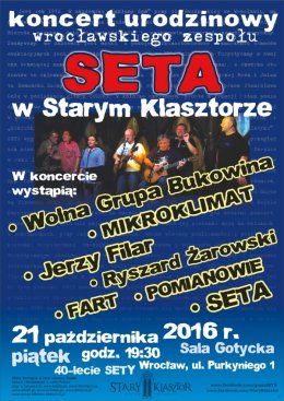 SETA 40-lecie zespołu