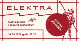Slam poetycki i koncert duetu STOP