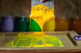 Sitodruk z przyrodą