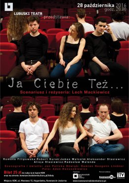 Spektakl "Ja Ciebie też". Lubuski Teatr w Zielonej Górze