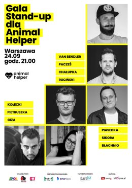 Gala Stand-up dla Animal Helper