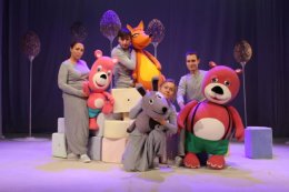 Spektakl  "Tymoteusz i Psiuńcio"