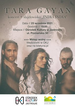 TARA GAYAN- koncert + slajdowisko