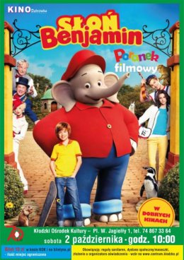 Poranek Filmowy "Słoń Benjamin"