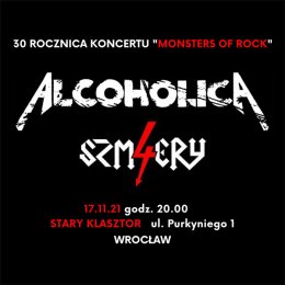 30 Rocznica Koncertu "Monsters Of Rock" - Zagrają 4 Szmery i Alcoholica