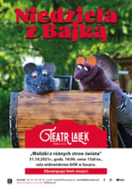 Niedziela z Bajką. Walizki z różnych stron świata.