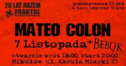 Mateo Colon + Bebok - 20 lat Fraktala