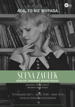 ADA, to nie wypada || Adrianna Biedrzyńska || Scena Zaułek