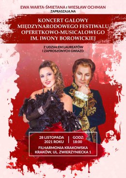 Koncert Galowy Międzynarodowego Festiwalu Operetkowo-Musicalowego im. I. Borowickiej