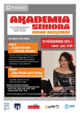 23.10.2021/ AKADEMIA SENIORA SEZON 2021/2022